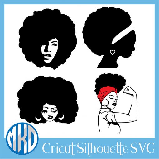 Black Woman Svg Free,Afro Woman Svg Free,Free Afro Woman Svg,Free Black ...