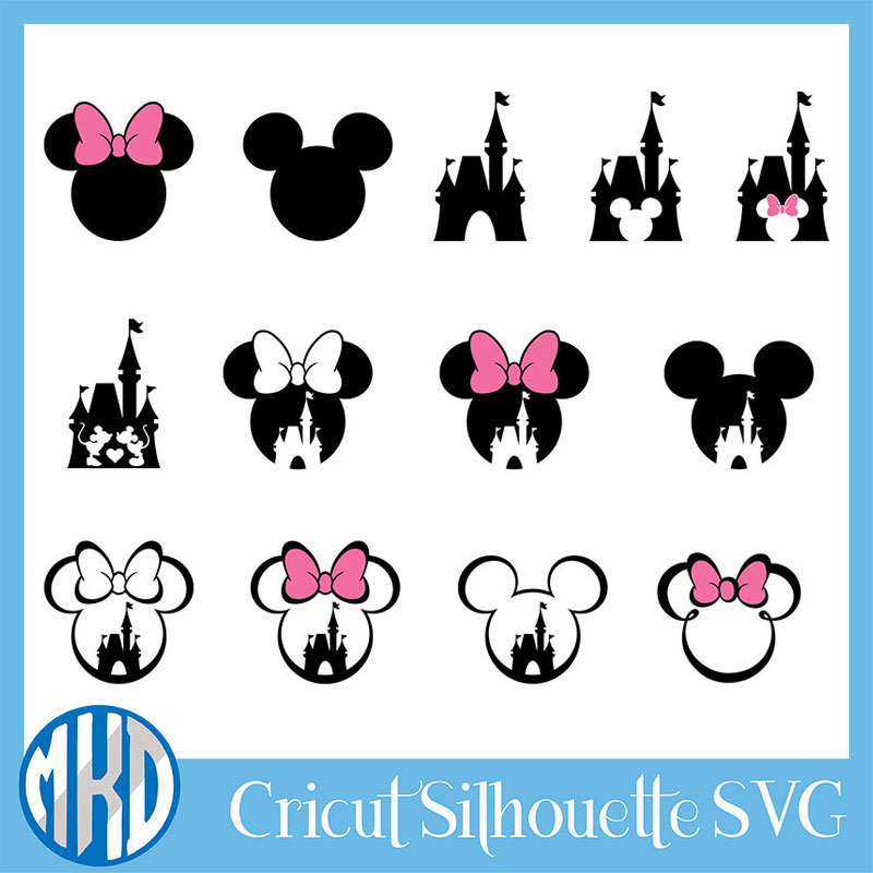 Mickey mouse svg main free