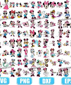 Minnie mouse svg bundle