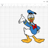 Donald duck cricut
