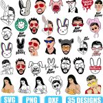 Bad Bunny svg,bad bunny logo svg,bad bunny cricut,svg bad bunny,bad bunny cricut design,bad bunny cricut image