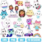 Gabby Dollhouse svg,gabby's dollhouse svg,gabby's dollhouse clipart,gabby dollhouse clipart