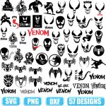 Venom svg,venom cricut,venom svg file,venom carnage svg,venom cricut design,marvel venom svg