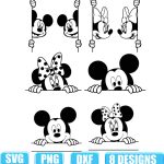 mickey mouse peeking svg,minnie mouse peeking svg,peeking mickey svg,mickey peeking svg