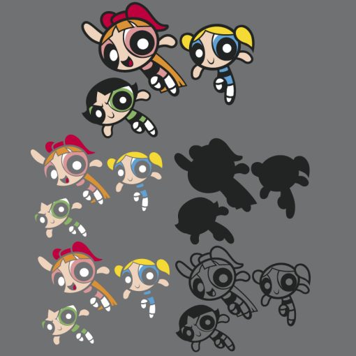 powerpuffgirlsSVG