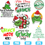 grinchmas svg,merry grinchmas svg,the grinch svg