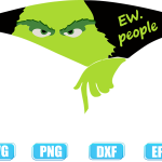 Ew people svg,grinch svg,grinch face svg