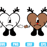 Bad Bunny Christmas svg,Un Navidad sin ti Cut file for Cricut and Silhouette