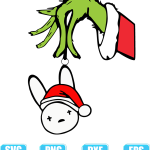 Bad Bunny Christmas svg