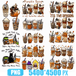 Fall Coffee png,halloween coffee png