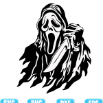 Ghostface SVG,ghost face svg,scream svg,halloween svg,horror movie svg