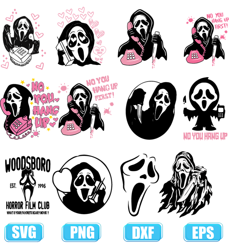 Scream Svgno You Hang Up First Svgscream Ghost Face Svgno You Hang Up Scream Svgscream Movie Svg 8096