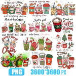 christmas coffee png