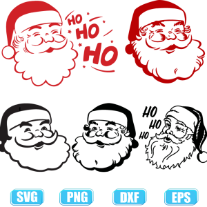 santa svg,santa face svg,cool santa svg,santa head svg,santa silhouette svg,santa tray svg