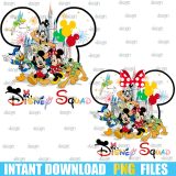 disney squad png,disney birthday squad png,disney family trip png,disney family vacation png