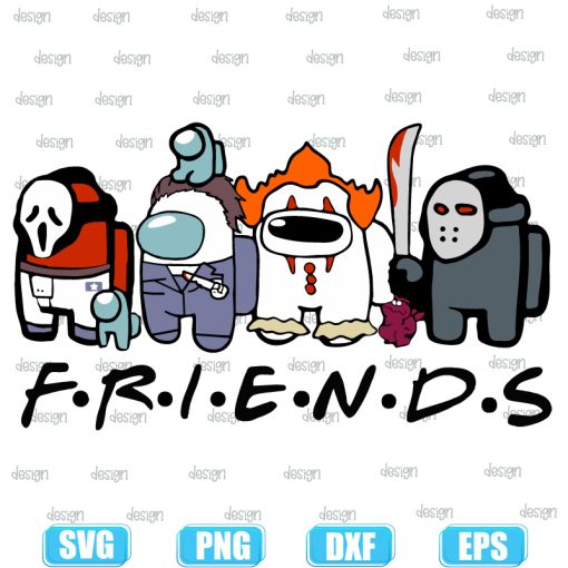 Among Us Ghostface Michael Myers Pennywise Jason Voorhees Friends