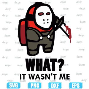 among us it wasnt me red jason,halloween svg,halloween svg images,halloween shirt svg