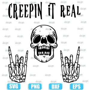 creepin it real halloween,halloween svg,halloween svg images,halloween shirt svg