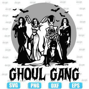 ghoul gang squad halloween,halloween svg,halloween svg images,halloween shirt svg