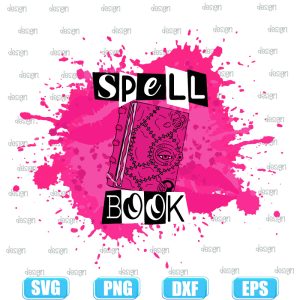 Horror mean girl,spell book