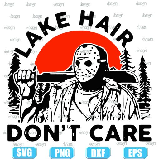 Jason Voorhees lake hair dont care Halloween