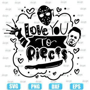 love you to pieces svg horror on valentin day,halloween svg,halloween svg images,halloween shirt svg