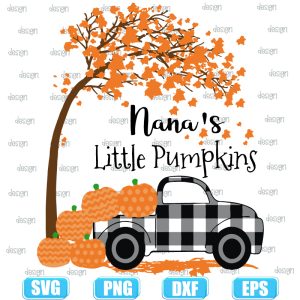nana little pumpkins,halloween svg,halloween svg images,halloween shirt svg
