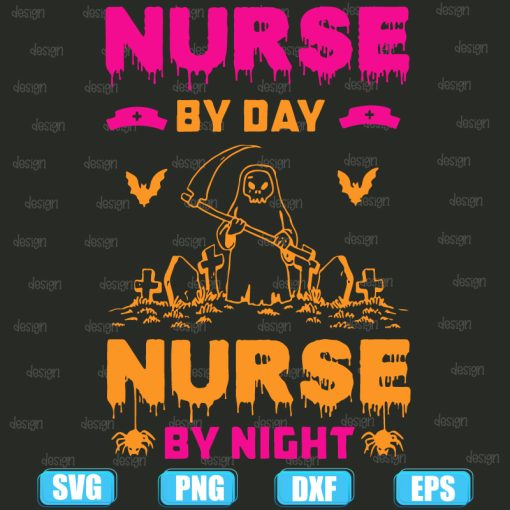 Nurse By Day Nurse By Night Halloween