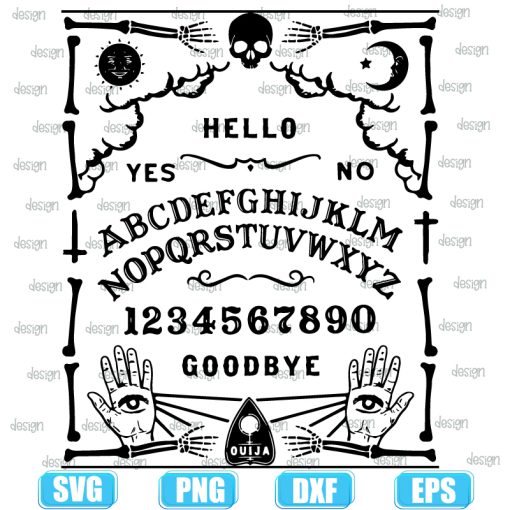 Ouija Board Talking Spirit Wiccan Witchcraft Occult