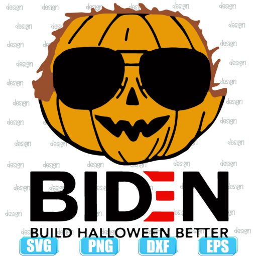 Pumpkin Biden Build Halloween Better