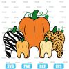 Pumpkin Teeth Dental Halloween