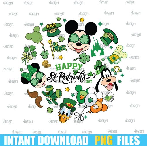 Retro St. Patricks Mouse 8