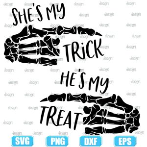 she is my trick he is my treat,halloween svg,halloween svg images,halloween shirt svg