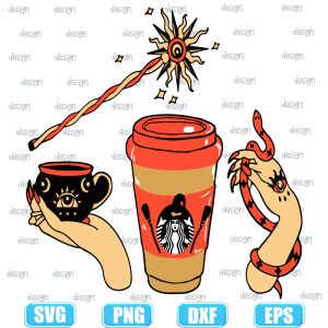 spooky coffee witchy recovered,halloween svg,halloween svg images,halloween shirt svg