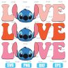 Stitch valentine LOVE 2
