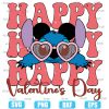 Stitch valentine happy