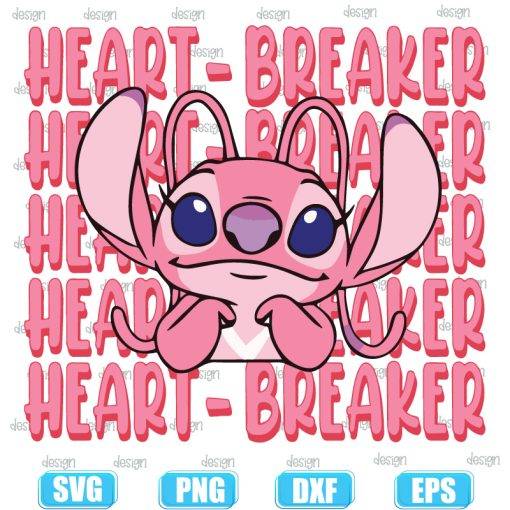 Stitch valentine heart breaker P