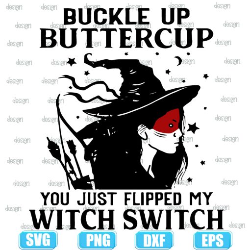 Witch Buckle Up Buttercup
