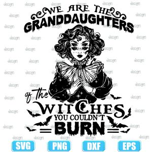 witch we are the grandaughter,halloween svg,halloween svg images,halloween shirt svg