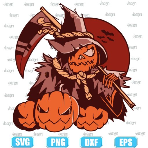 pumpkin grim reaper