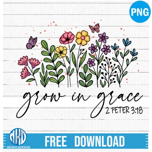 Grow In Grace Faith Clipart